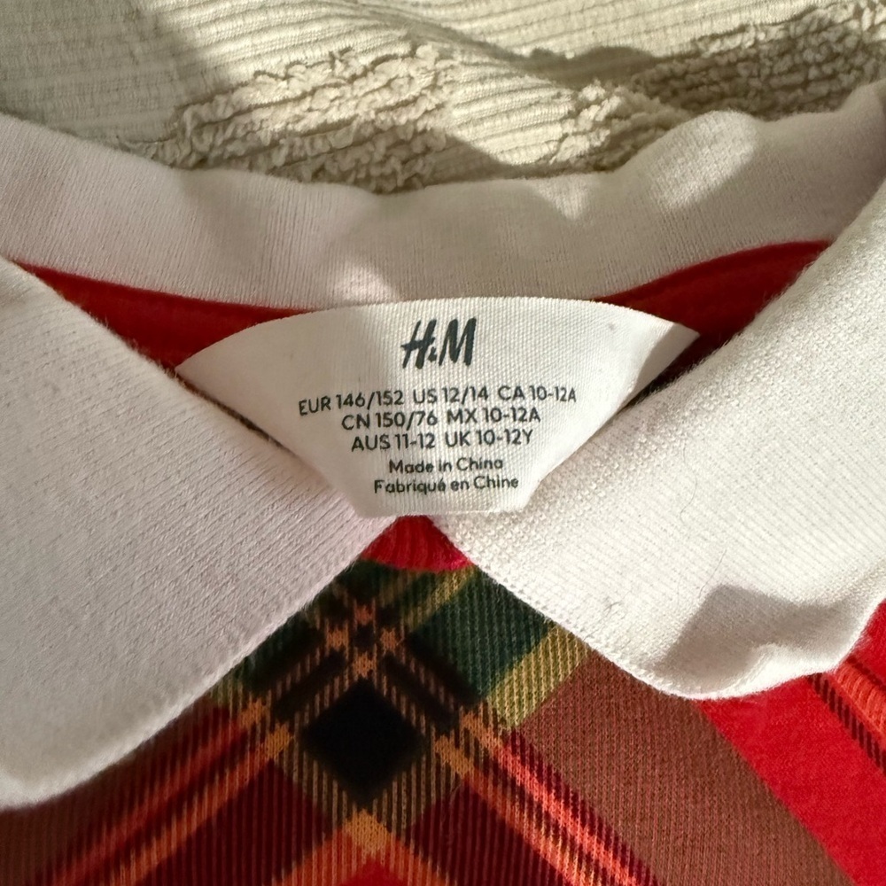 Girls XL clothing lot 3 tops spring fall winter H&M School - Picture 8 of 8